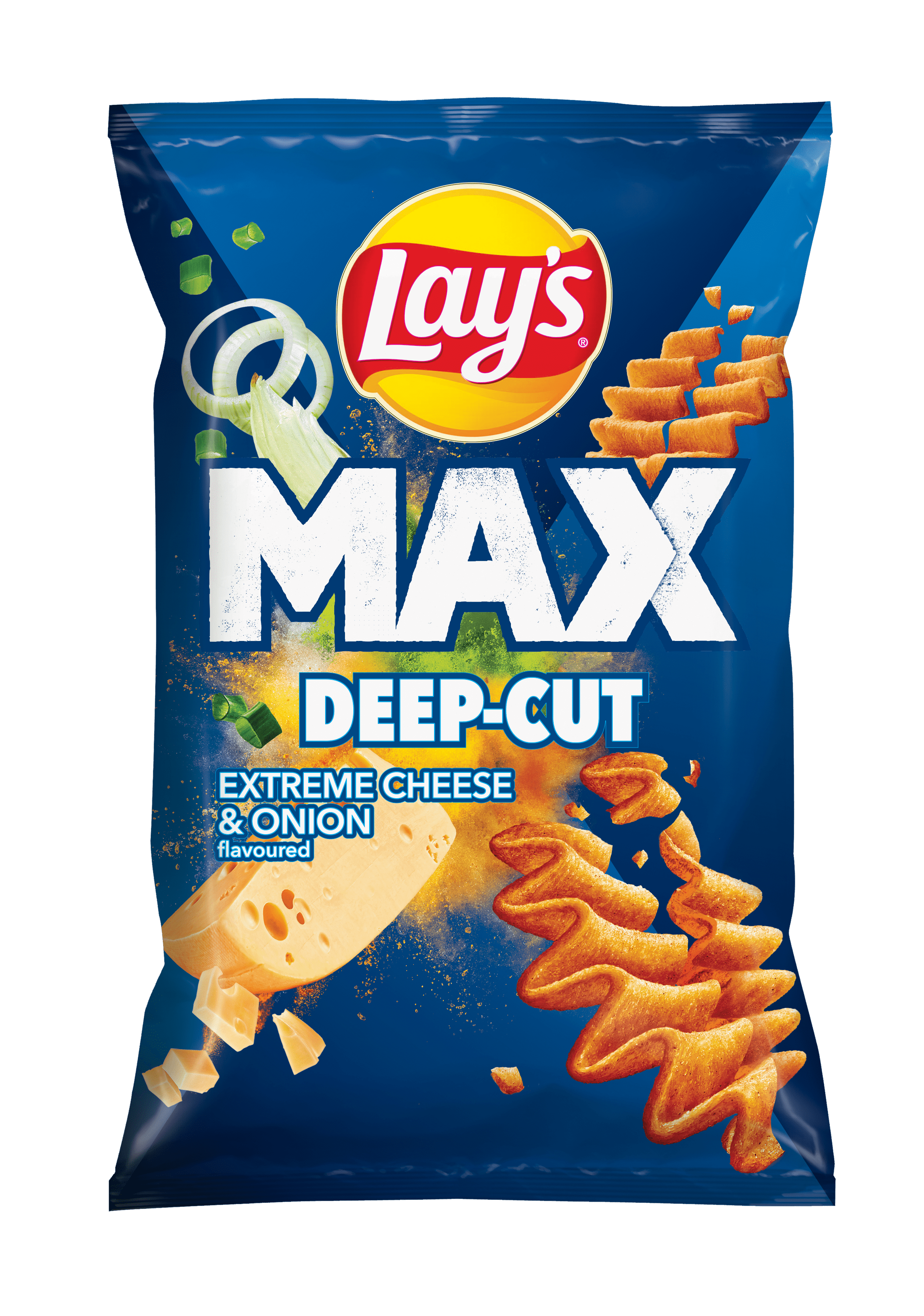 Lays MAX Deep Cut_Cheese and Onion_55g_3D-min