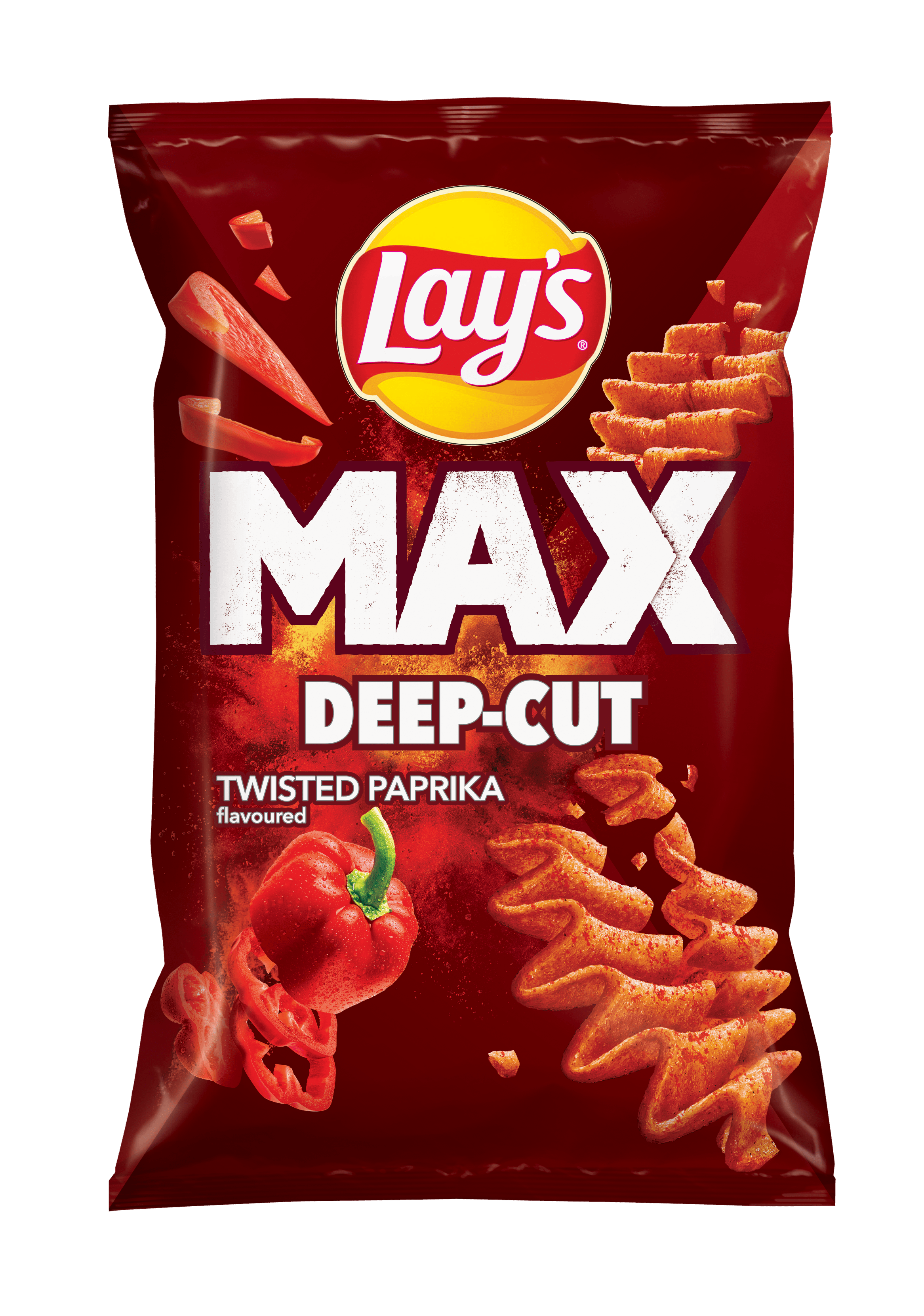 Lays MAX Deep Cut_Twisted Paprika_55g_3D-min